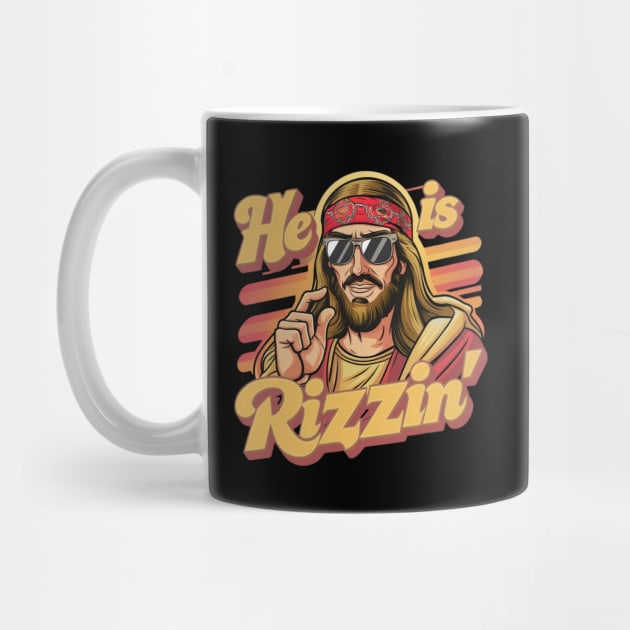 He is Rizzin funny Jesus by Dylante